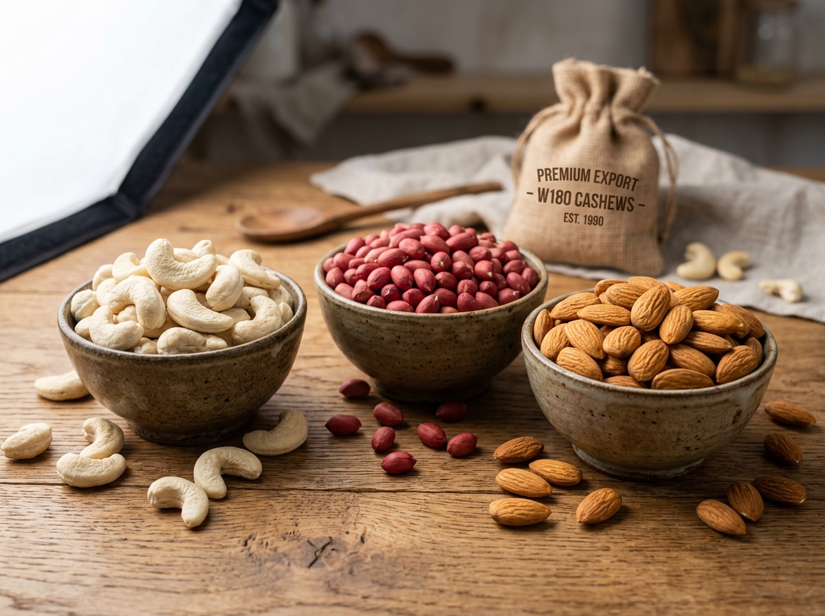 Nuts - Premium Edible Kernels & Peanuts