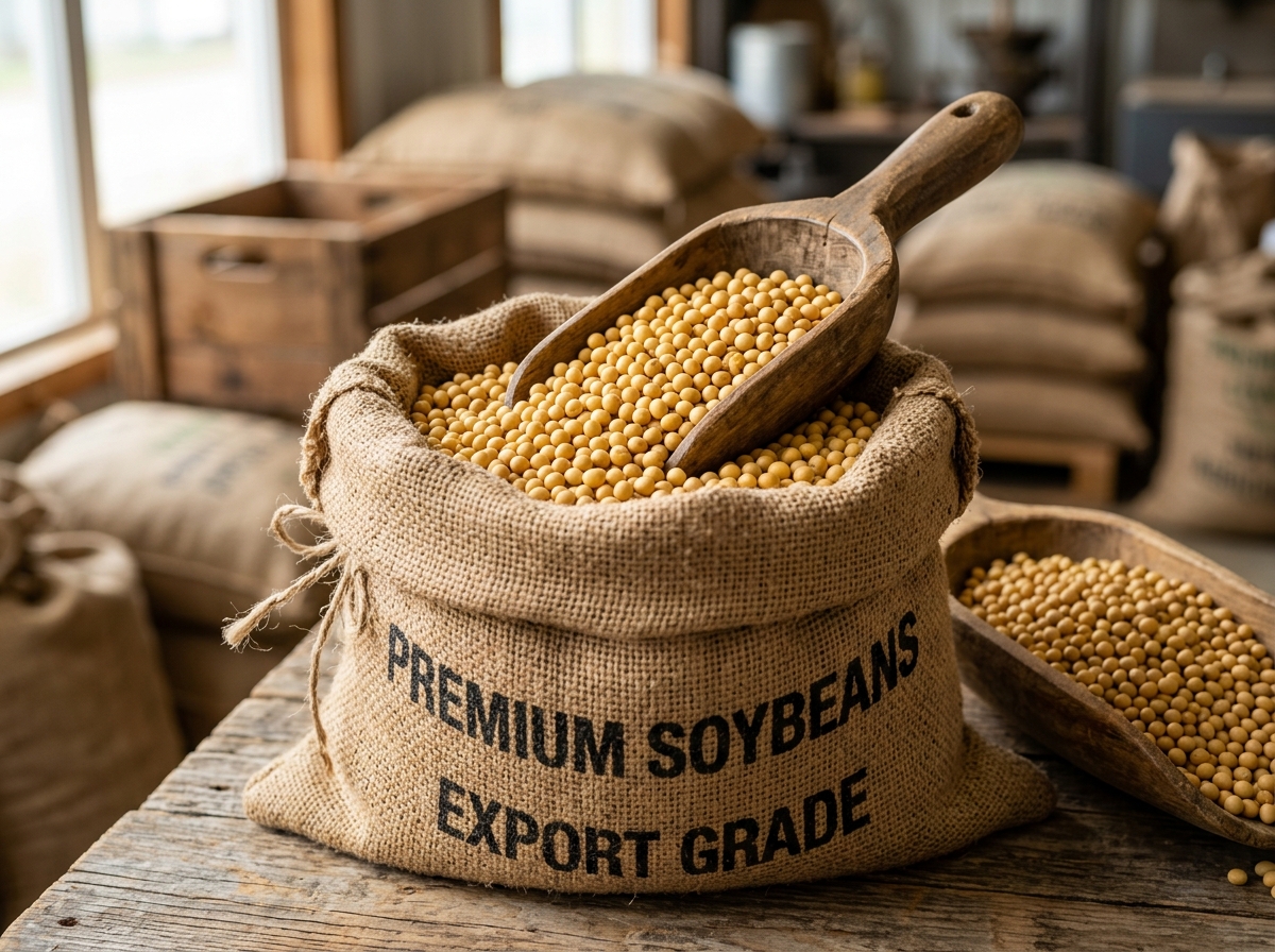 Soyabean - Non-GMO Protein-Rich Indian Yellow Soybeans